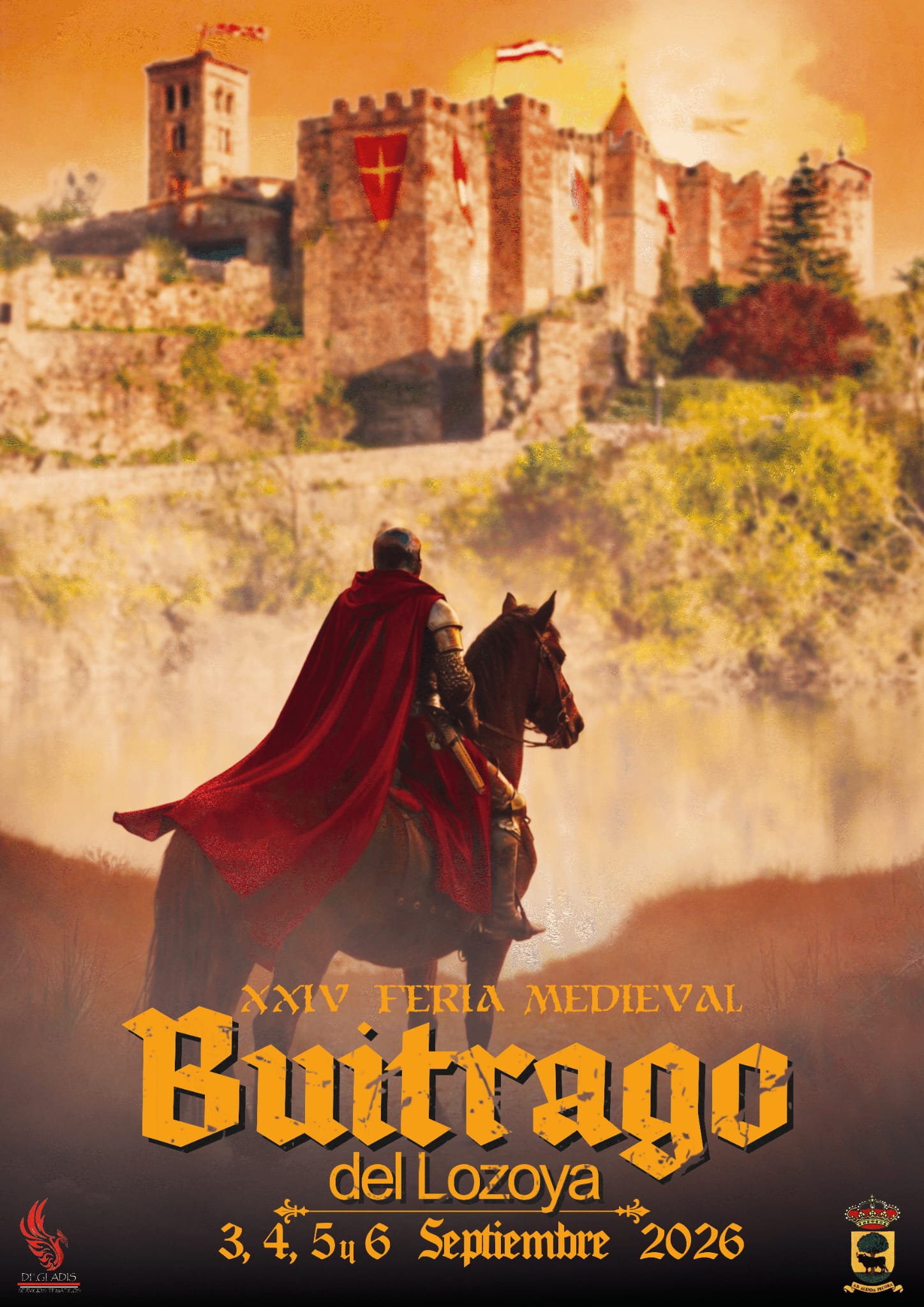Cartel de la XXIV Feria Medieval de Buitrago del Lozoya